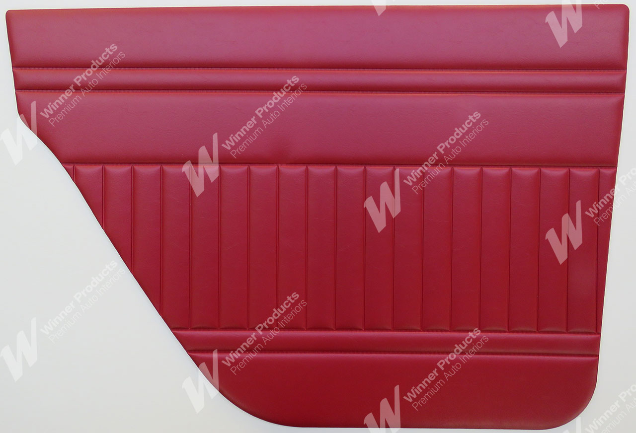 Holden Standard HR Standard Wagon E49 Mephisto Red Door Trims (Image 4 of 5)