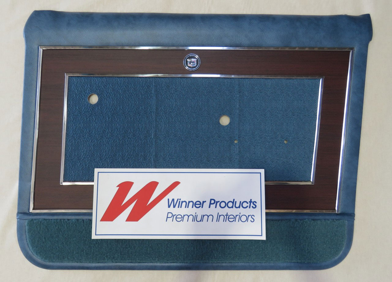 Holden Brougham HT Brougham Sedan 14M Twilight Blue & Brocade Door Trims (Image 2 of 9)