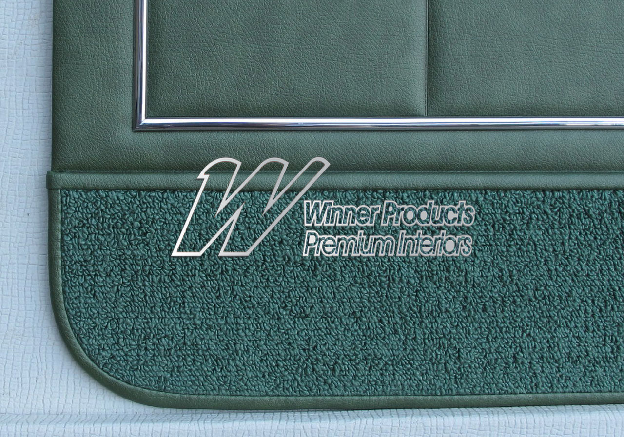 Holden Premier HT Premier Sedan 16R Isis Green Door Trims (Image 7 of 10)