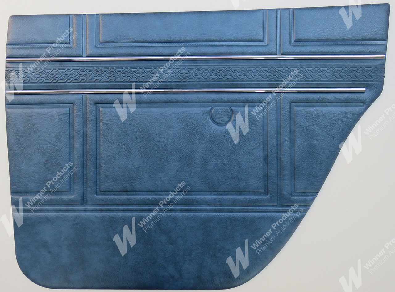 Holden Kingswood HT Kingswood Sedan 14E Twilight Blue Door Trims (Image 3 of 5)