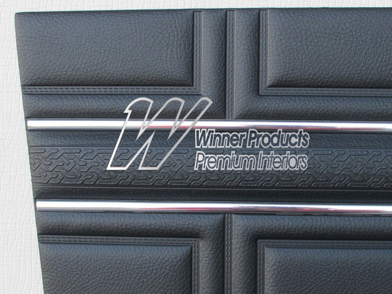 Holden Kingswood HT Kingswood Ute 10G Black & Cloth Door Trims (Image 8 of 12)