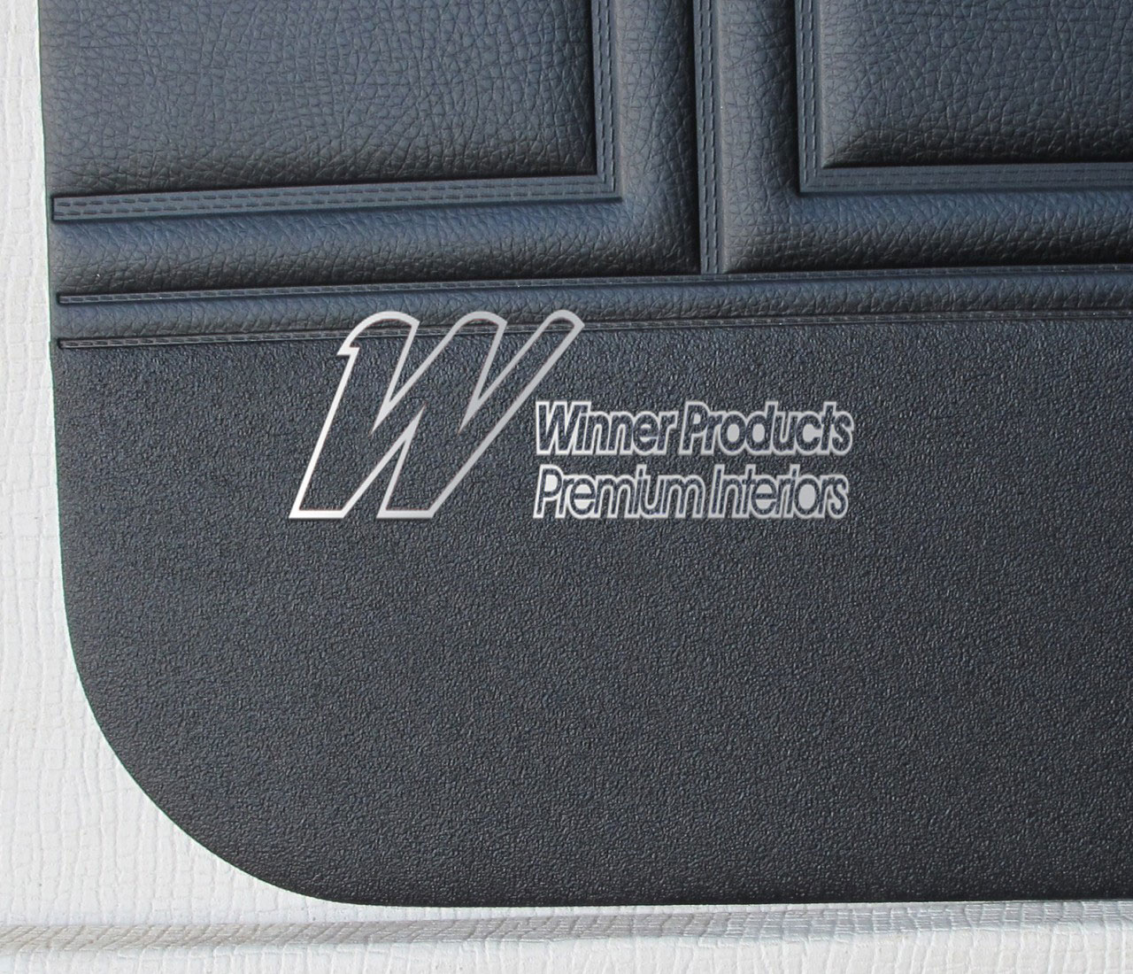 Holden Kingswood HT Kingswood Ute 10G Black & Cloth Door Trims (Image 11 of 12)