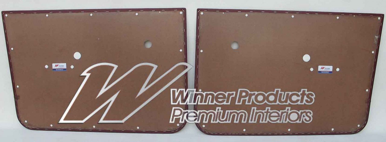 Holden Kingswood HT Kingswood Ute 12G Morocco Red & Castillion Weave Door Trims (Image 6 of 6)