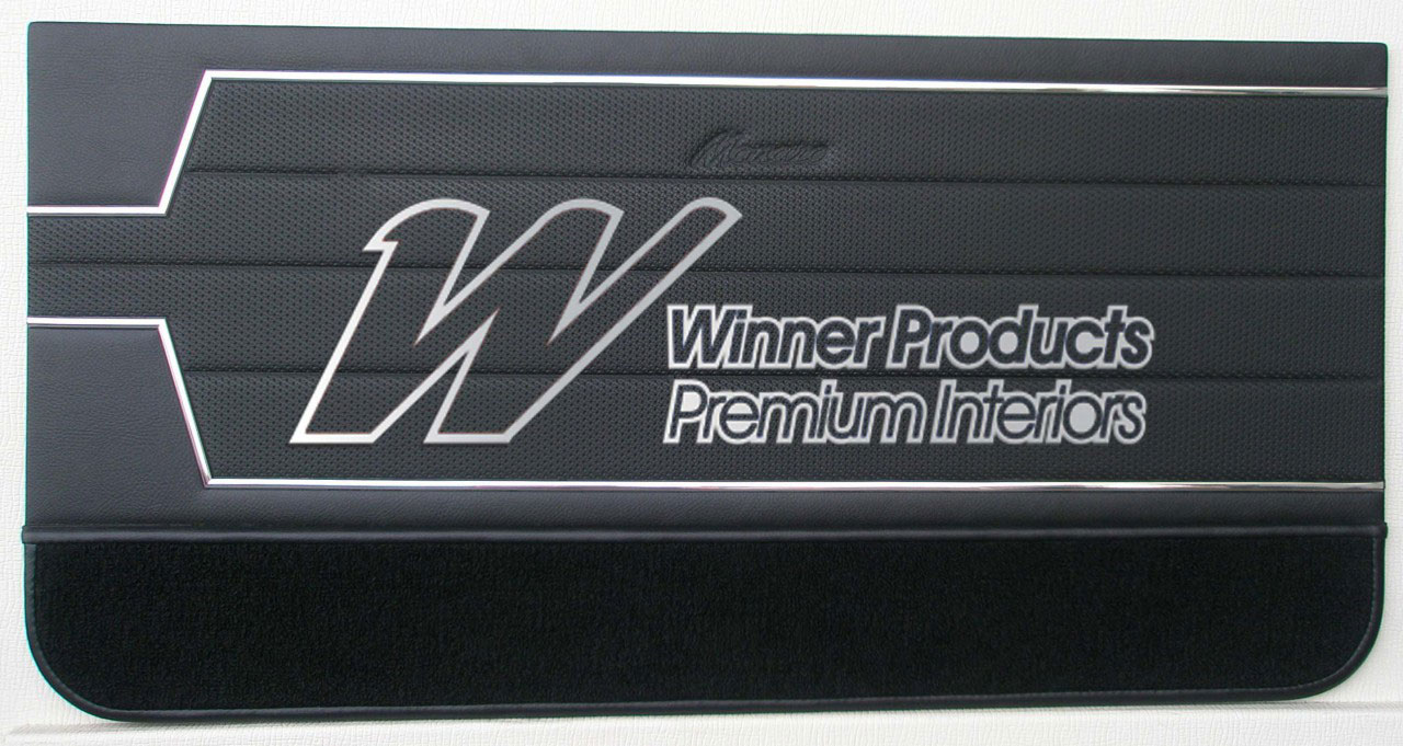 Holden Monaro HT Monaro GTS Coupe 10Z Black & Houndstooth Door Trims (Image 2 of 4)