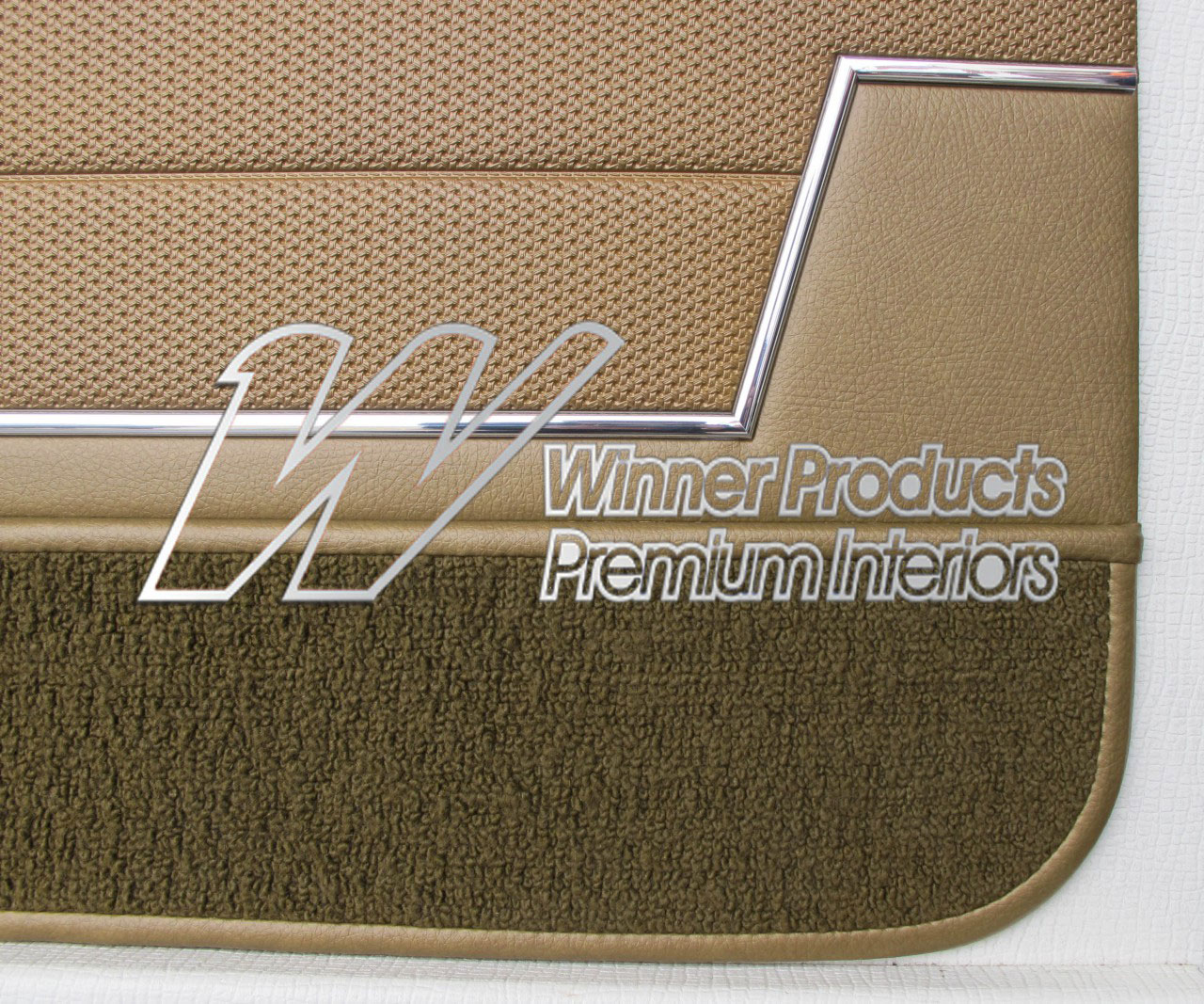 Holden Monaro HT Monaro GTS Coupe 11Y Antique Gold & Houndstooth Door Trims (Image 4 of 5)