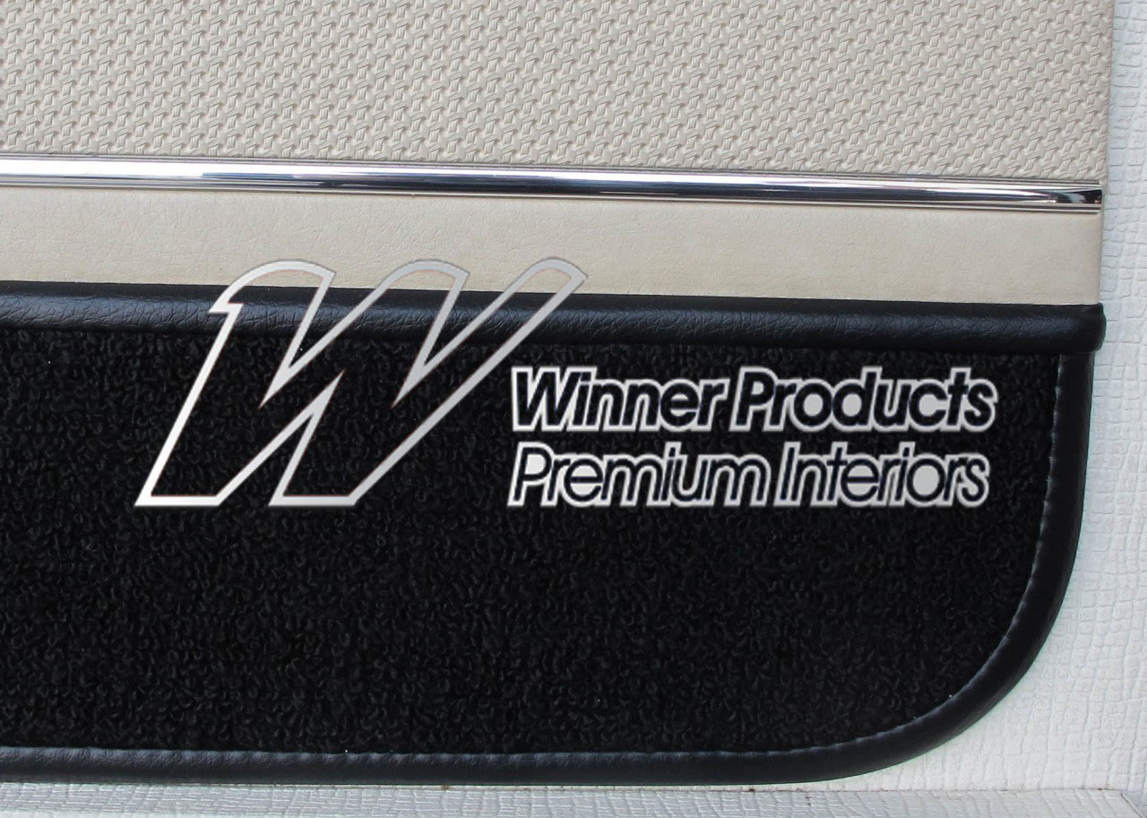 Holden Monaro HT Monaro GTS Coupe 18X Sandalwood & Black Door Trims (Image 11 of 14)