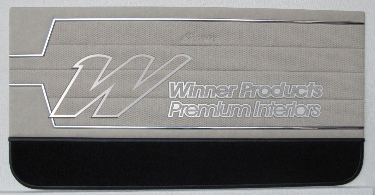 Holden Monaro HT Monaro GTS Coupe 18Y Sandalwood & Black & Houndstooth Door Trims (Image 2 of 5)