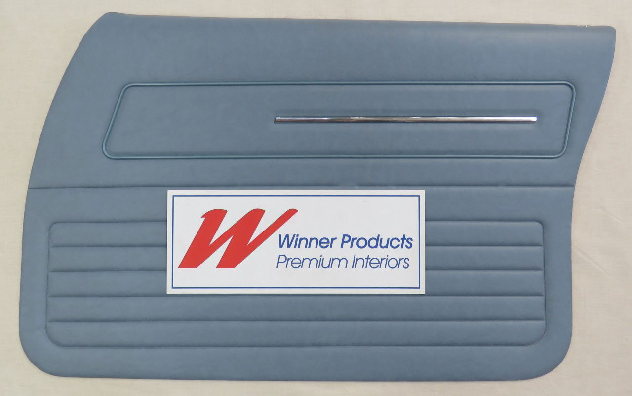 Holden Kingswood HZ Kingswood Sedan 23C Light Blue Door Trims (Image 3 of 7)