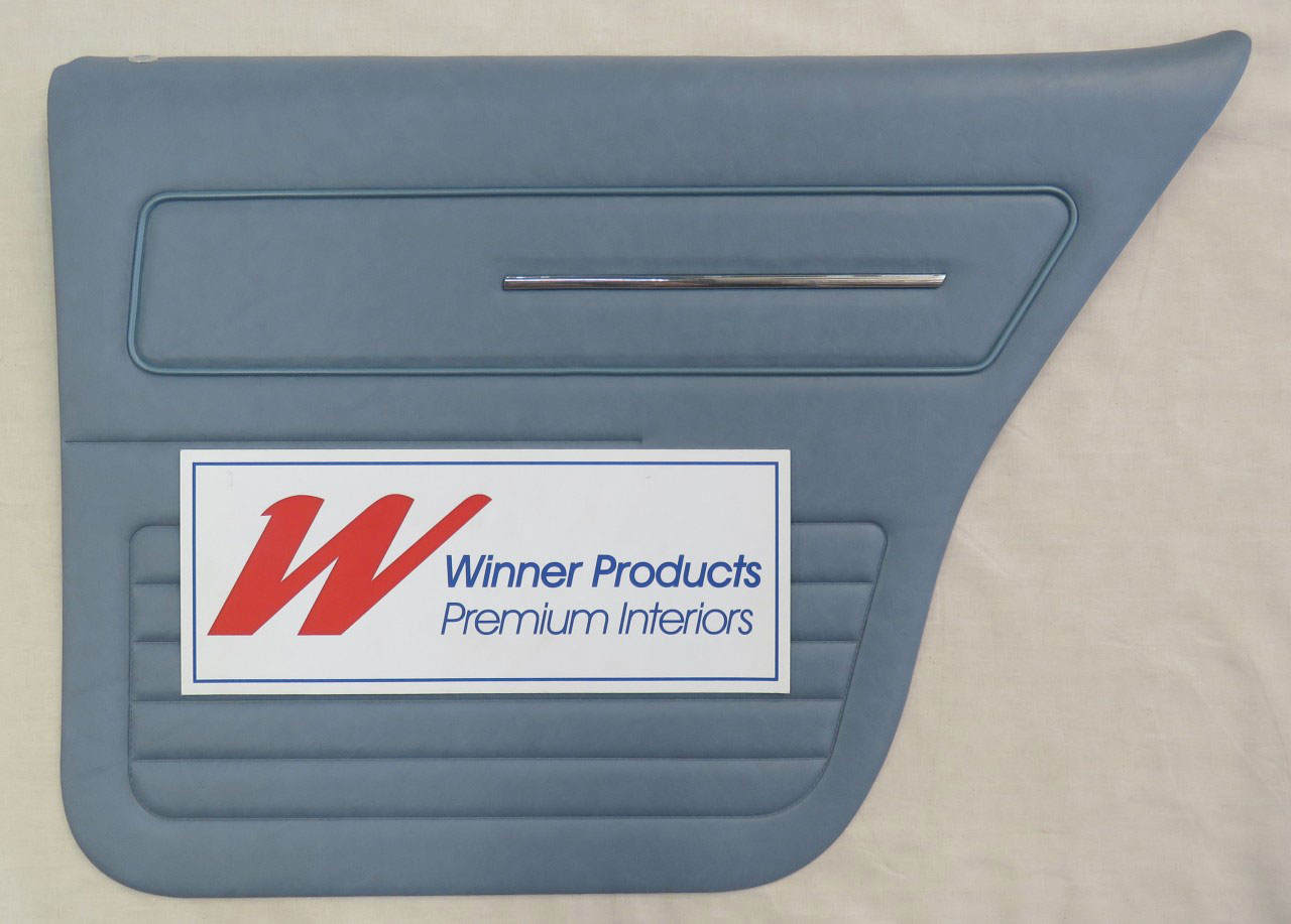 Holden Kingswood HZ Kingswood Sedan 23C Light Blue Door Trims (Image 4 of 7)