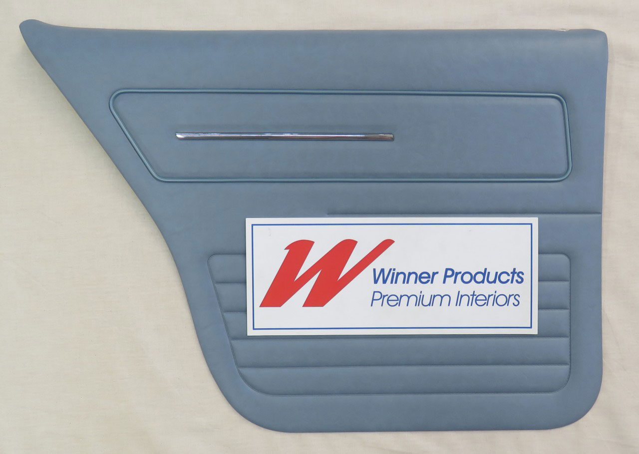 Holden Kingswood HZ Kingswood Sedan 23C Light Blue Door Trims (Image 5 of 7)