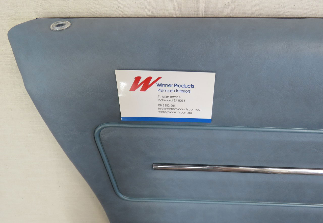 Holden Kingswood HZ Kingswood Sedan 23C Light Blue Door Trims (Image 6 of 7)