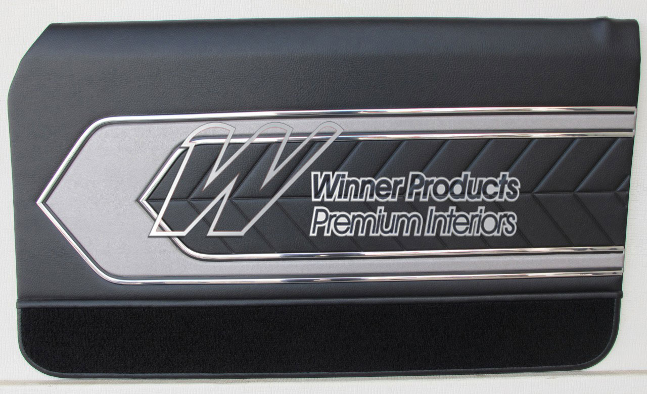 Holden Torana LC Torana GTR Coupe 40L Black & Houndstooth Door Trims (Image 2 of 50)