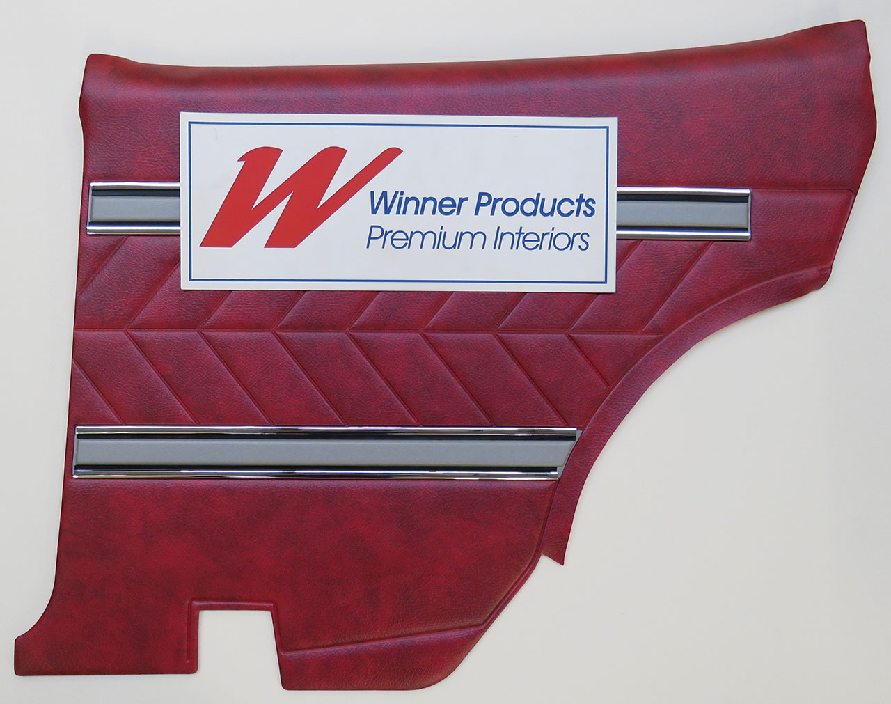 Holden Torana LC Torana GTR Coupe 42Y Baroque Red & Houndstooth Door Trims (Image 3 of 5)