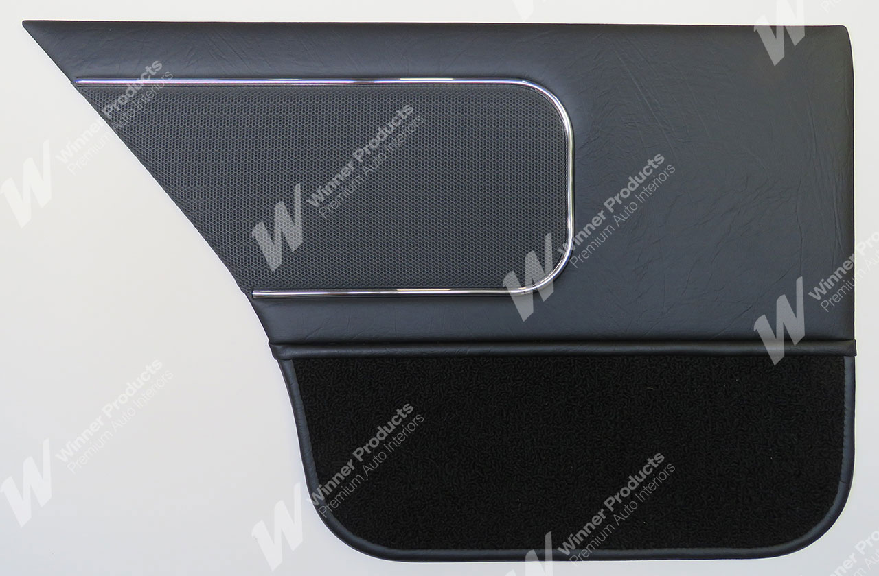 Holden Torana LH Torana SLR Sedan 19V Black & Printed Stripe Door Trims (Image 4 of 5)