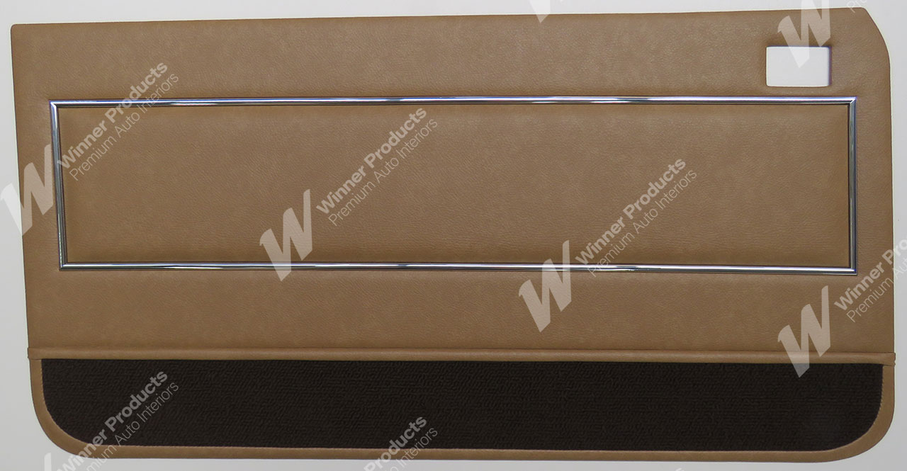 Holden Torana LJ Torana GTR Coupe 41Y Antique Saddle & Houndstooth Door Trims (Image 2 of 5)