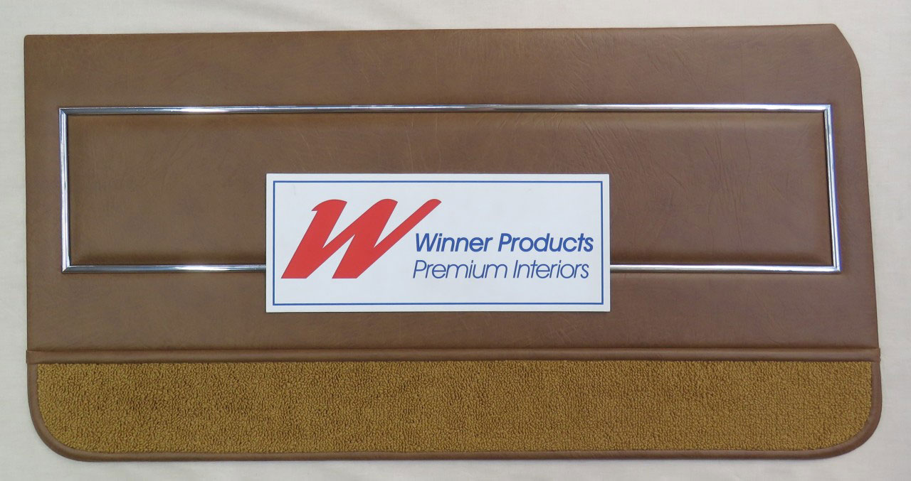 Holden Torana LJ Torana XU1 Coupe 59Y Chestnut & Herringbone Door Trims (Image 2 of 5)