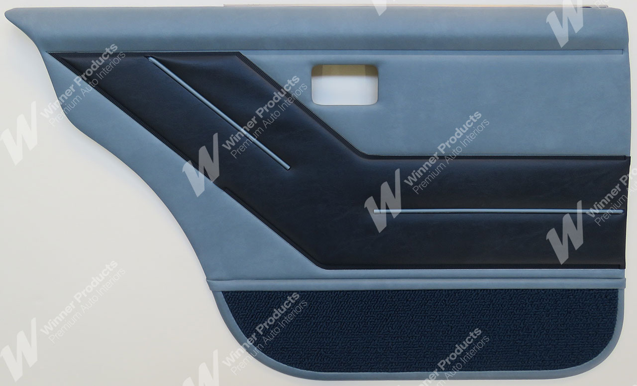 Holden Commodore VH SLX Sedan 27X Indigo Door Trims (Image 4 of 5)