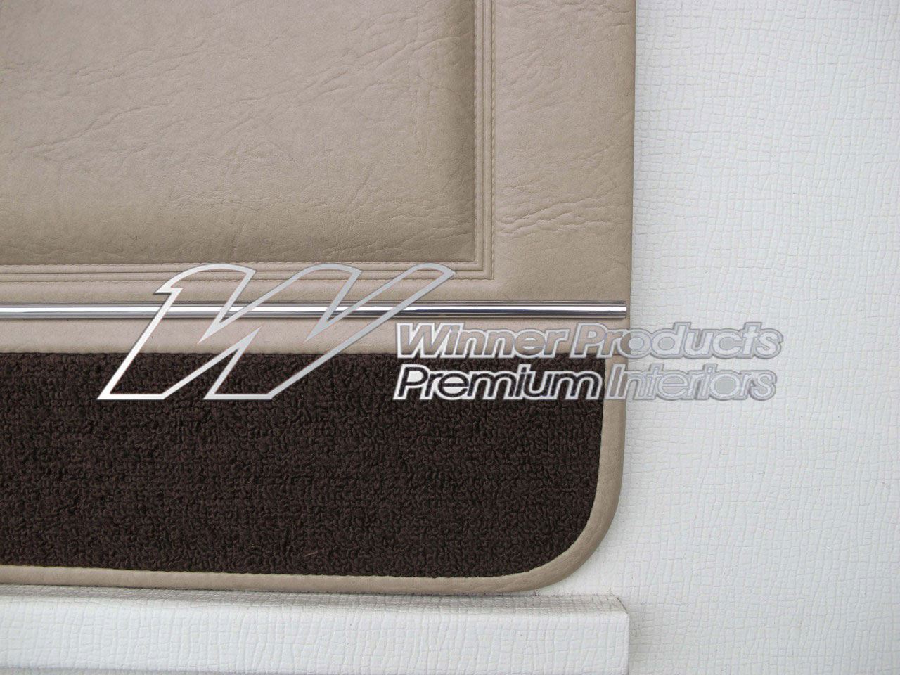 Ford GT XB GT Coupe P2 Parchment Door Trims (Image 1 of 4)