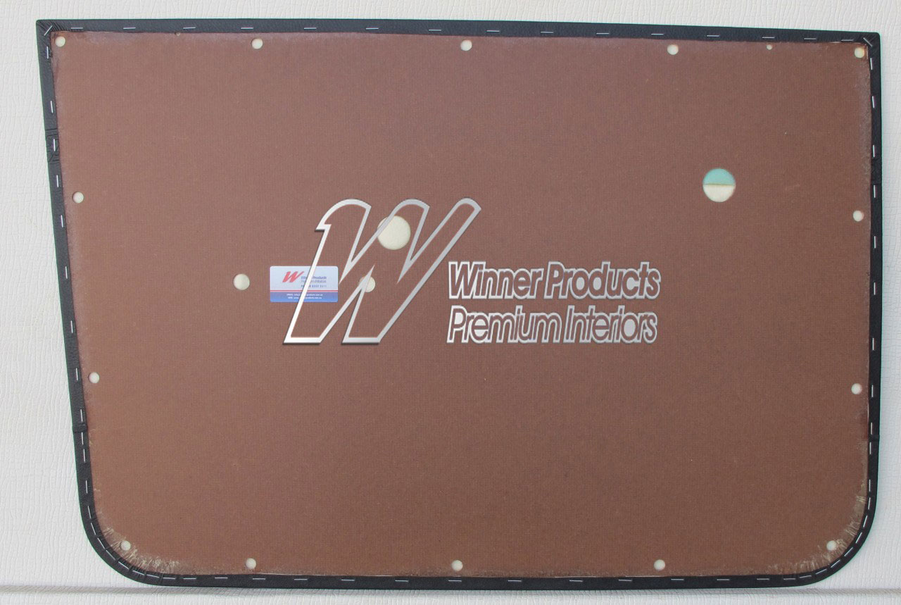 Holden Kingswood HT Kingswood Sedan 10G Black & Cloth Door Trims (Image 4 of 12)