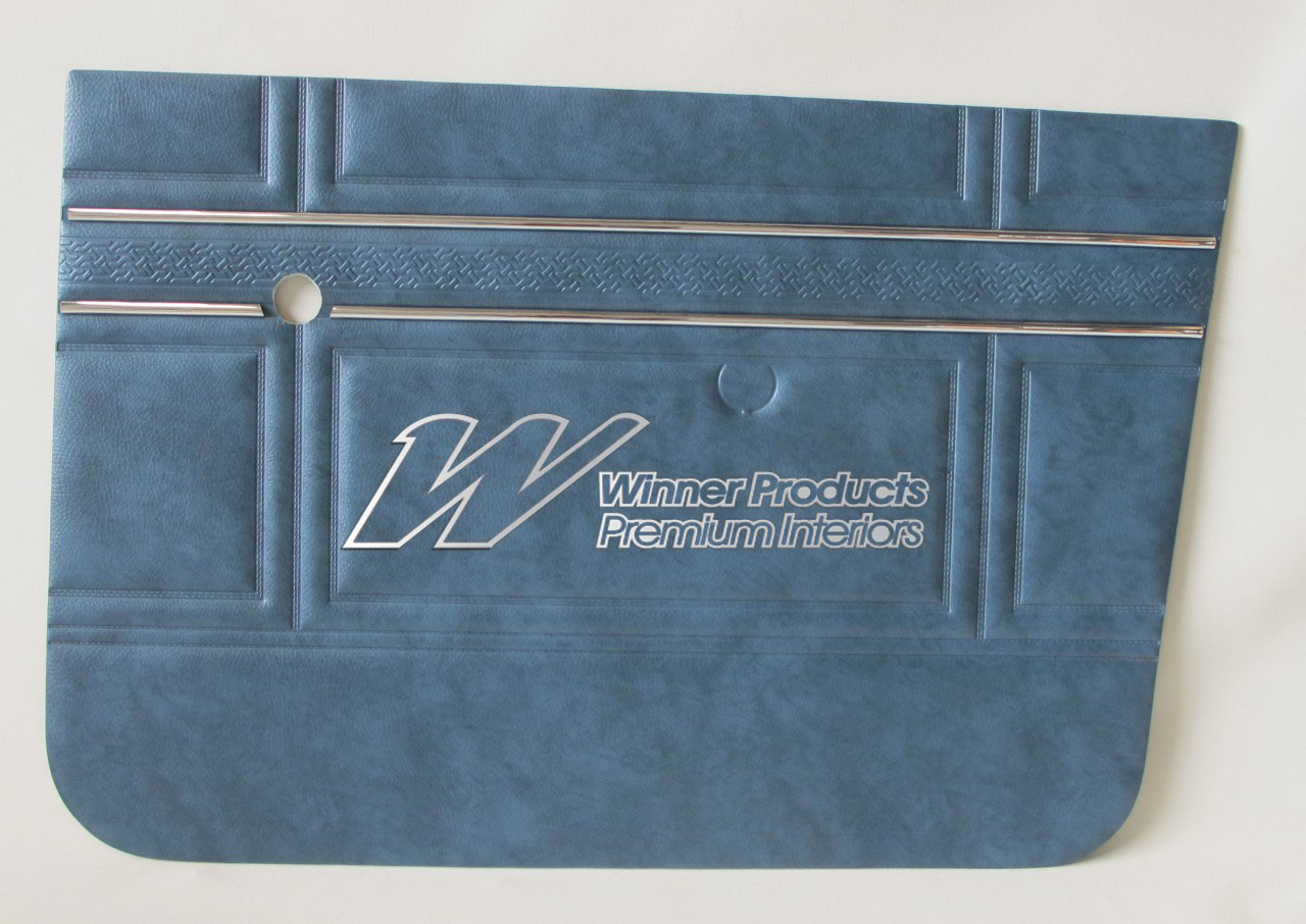 Holden Kingswood HT Kingswood Wagon 14G Twilight Blue & Castillion Weave Door Trims (Image 2 of 3)