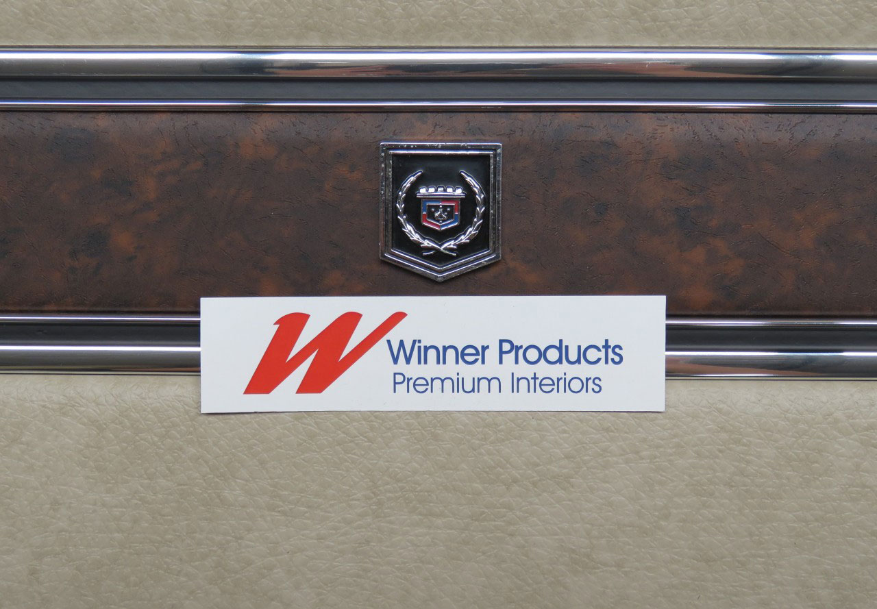 Holden Brougham HG Brougham Sedan 18M Sandalwood & Brocade Door Trims (Image 3 of 5)