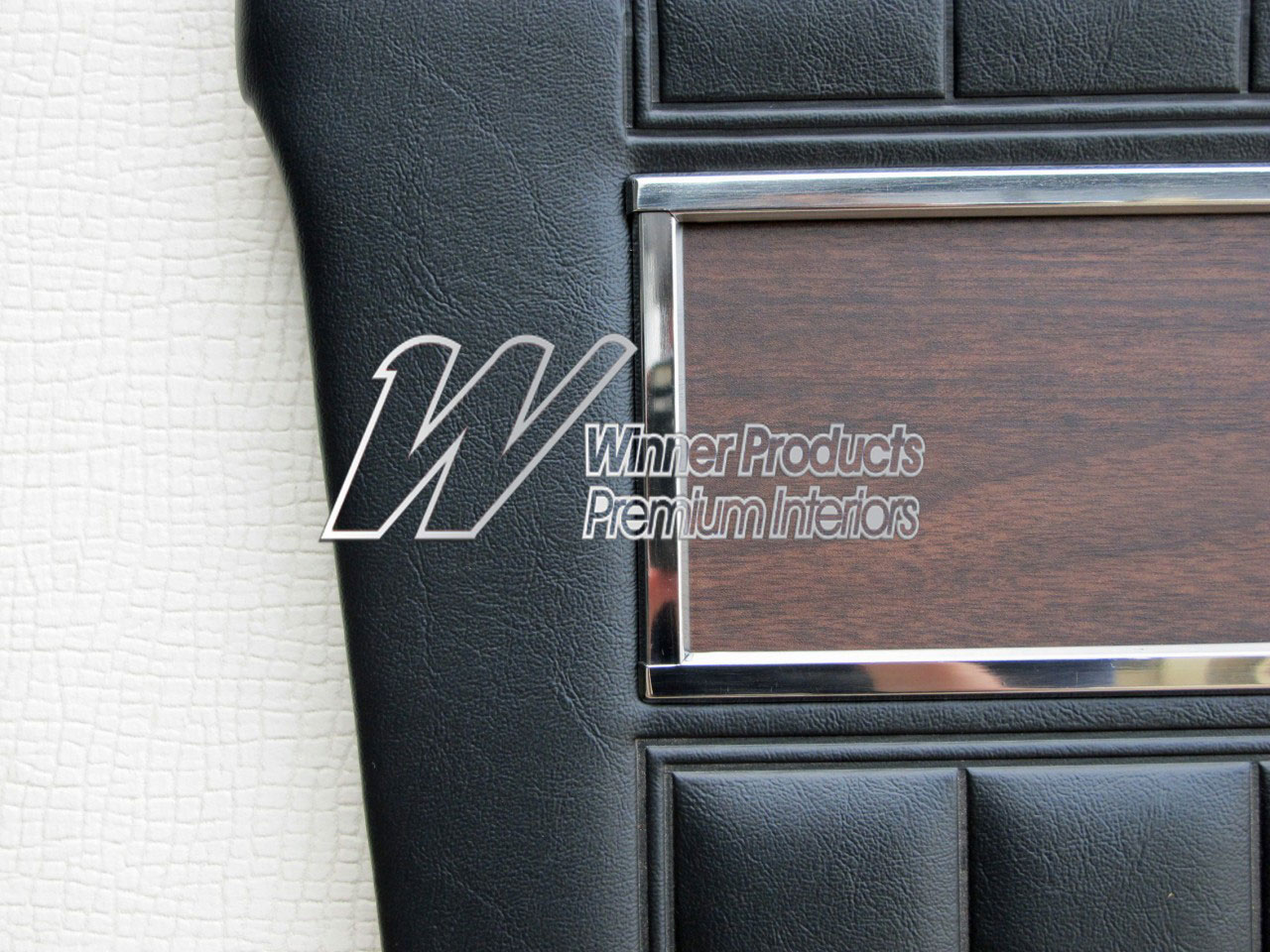 Holden Premier HK Premier Sedan 10S Black & Castillion Weave Door Trims (Image 3 of 3)