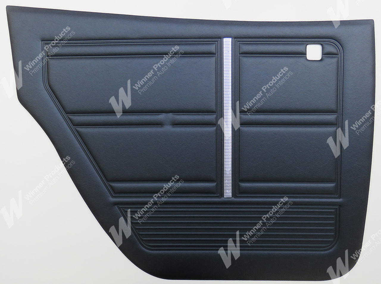 Holden Kingswood HK Kingswood Sedan 10G Black & Cloth Door Trims (Image 4 of 5)