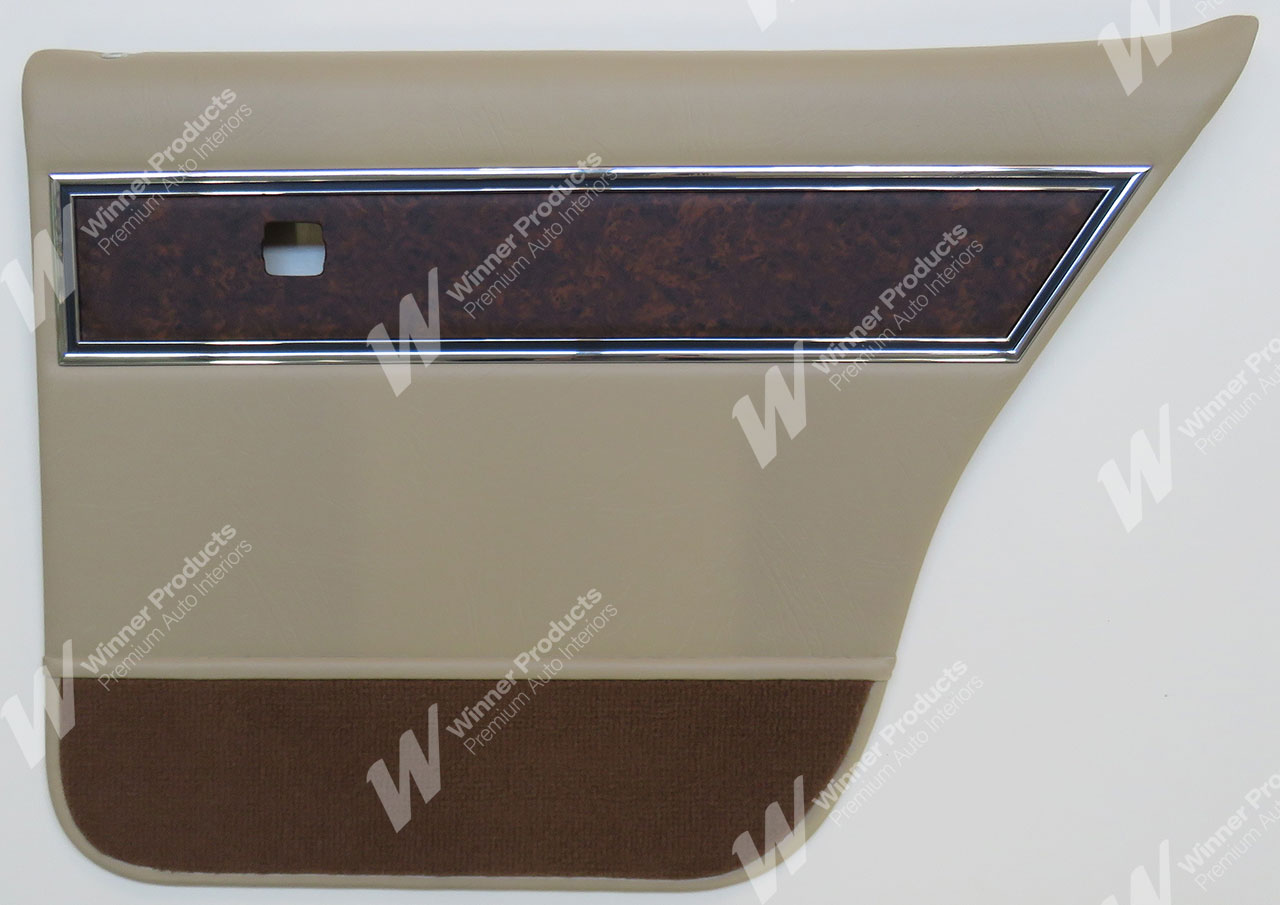 Holden Statesman HQ Statesman Deville 73-74 38N Doeskin & Chestnut & Deveraux Door Trims (Image 4 of 5)