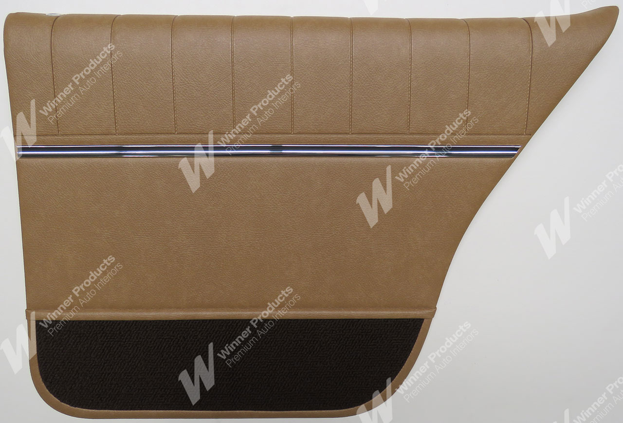 Holden Premier HQ Premier Sedan Jan71-Sept72 21R Antique Saddle & Brown Door Trims (Image 3 of 5)