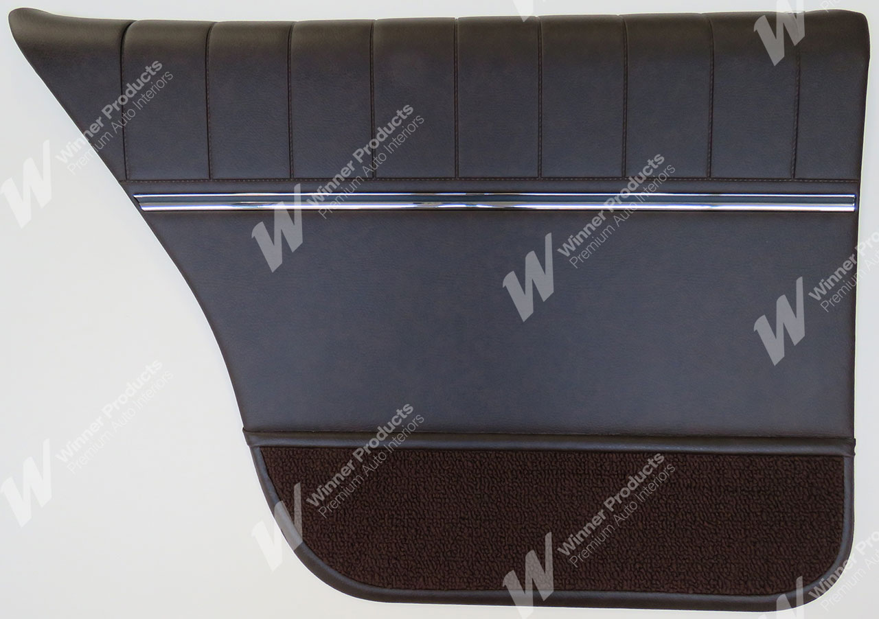 Holden Premier HQ Premier Sedan Sept72-Mar73 19R Antique Brown Door Trims (Image 4 of 6)