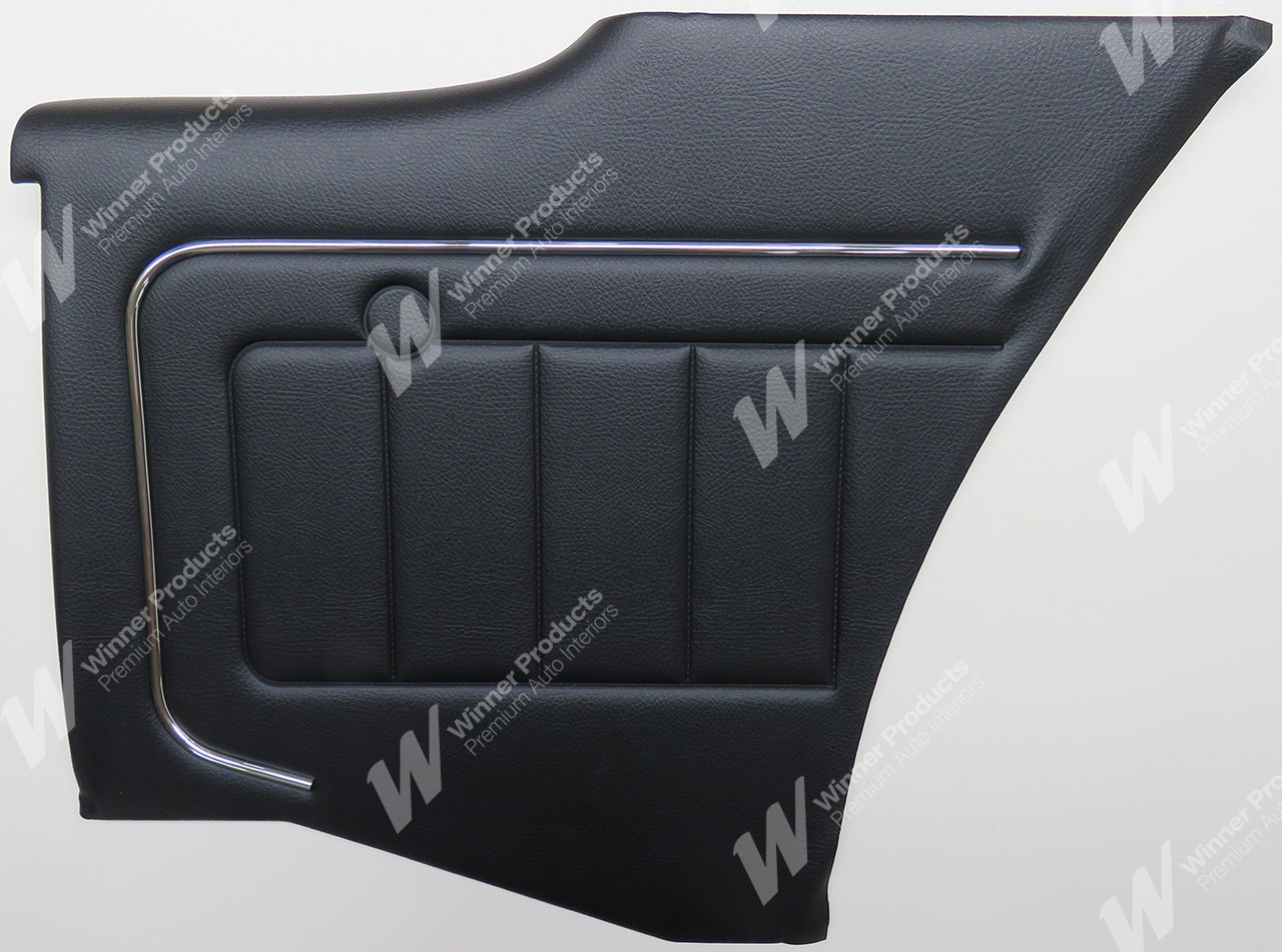 Holden Monaro HQ Monaro GTS Coupe 1971 10Z Black & Houndstooth Door Trims (Image 3 of 5)