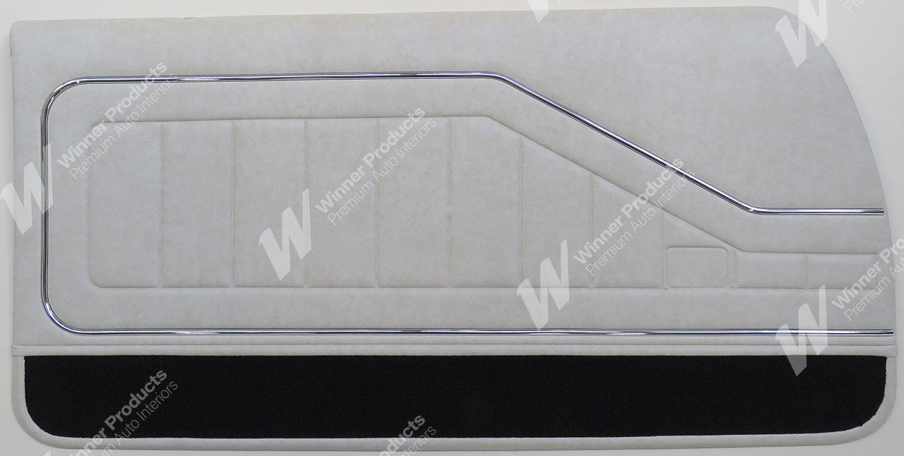 Holden Monaro HQ Monaro GTS Coupe 1971 18Y Flax & Houndstooth Door Trims (Image 2 of 5)