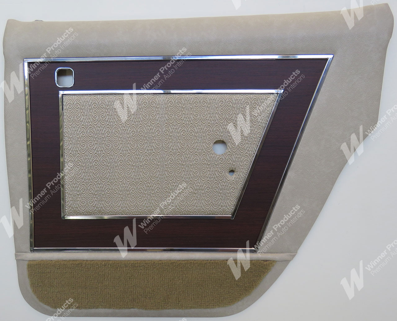 Holden Brougham HT Brougham Sedan 18M Sandalwood & Brocade Door Trims (Image 3 of 5)