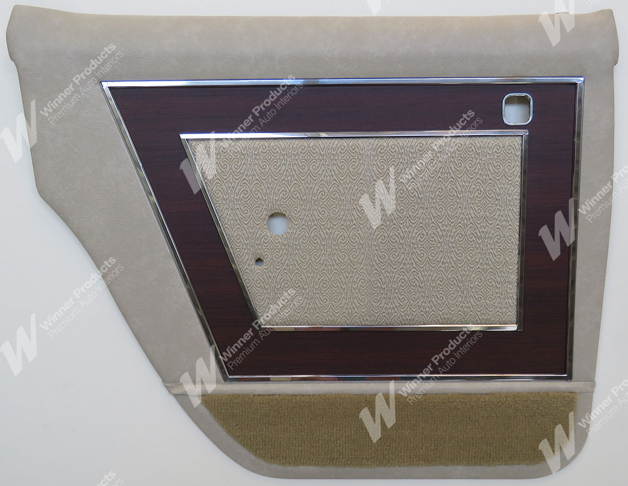 Holden Brougham HT Brougham Sedan 18M Sandalwood & Brocade Door Trims (Image 4 of 5)