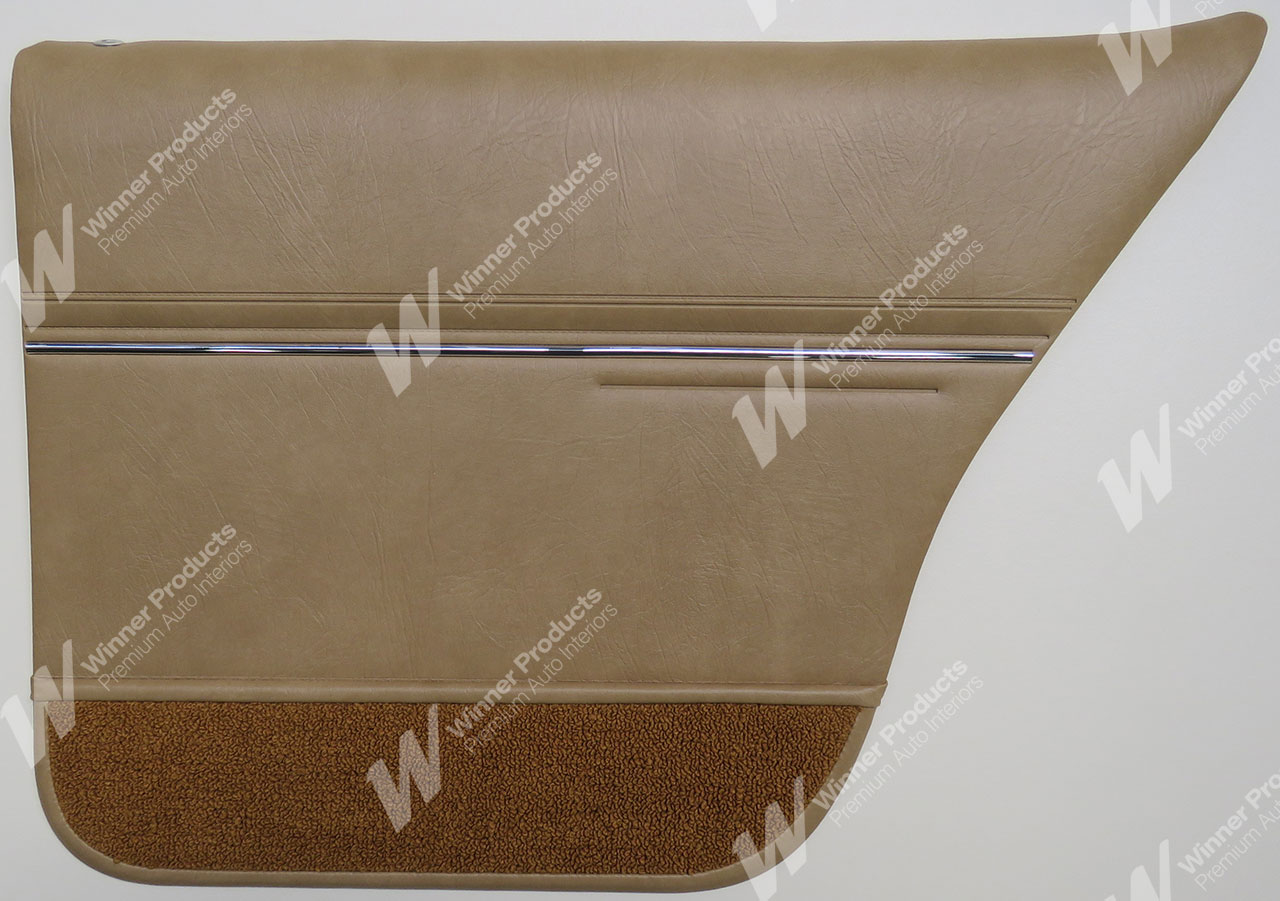 Holden Premier HZ Premier Wagon 63X Buckskin & Cloth Door Trims (Image 3 of 5)