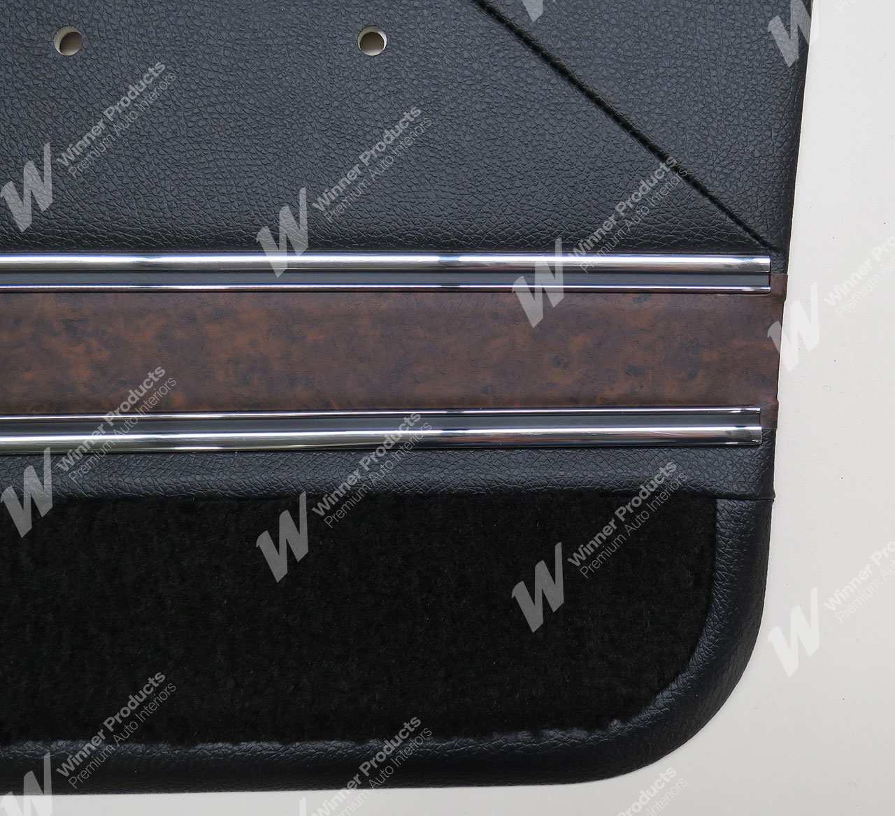 Holden Brougham HG Brougham Sedan 10M Black & Brocade Door Trims (Image 3 of 3)