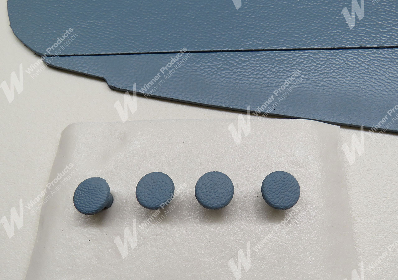 Holden Kingswood HK Kingswood Sedan 14L Jacana Blue & Castillion Weave Parcel Shelf (Image 2 of 2)