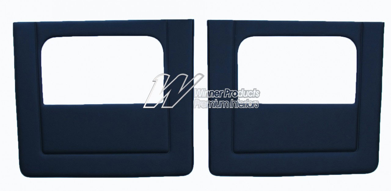 Holden Brougham HK Brougham Sedan 10M Black & Brocade Seat Back Boards (Image 2 of 3)