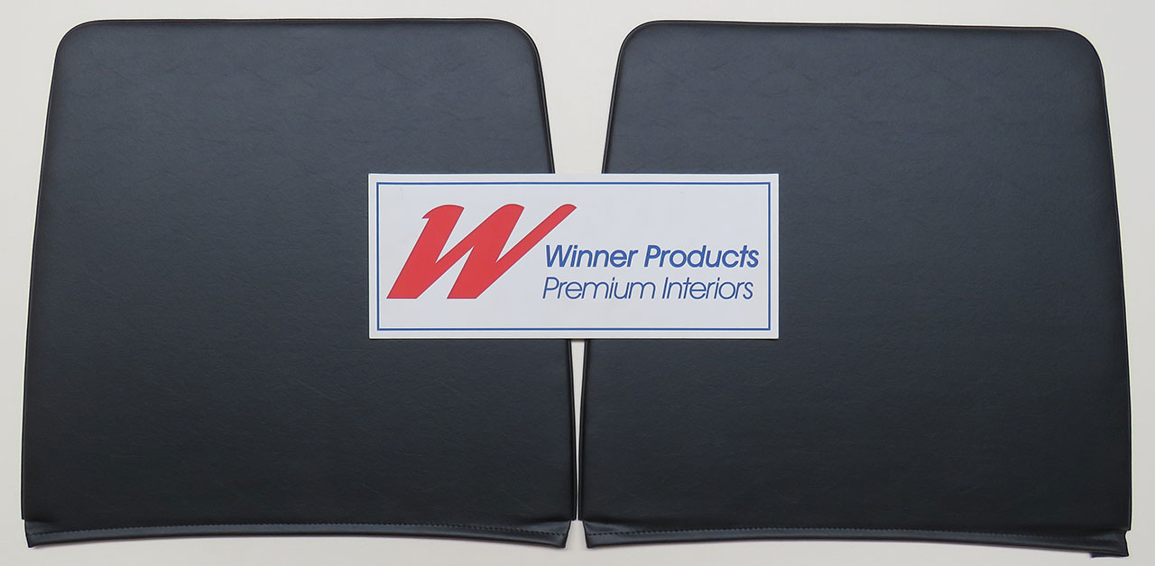 Holden Premier HK Premier Sedan 10S Black & Castillion Weave Seat Back Boards (Image 1 of 1)