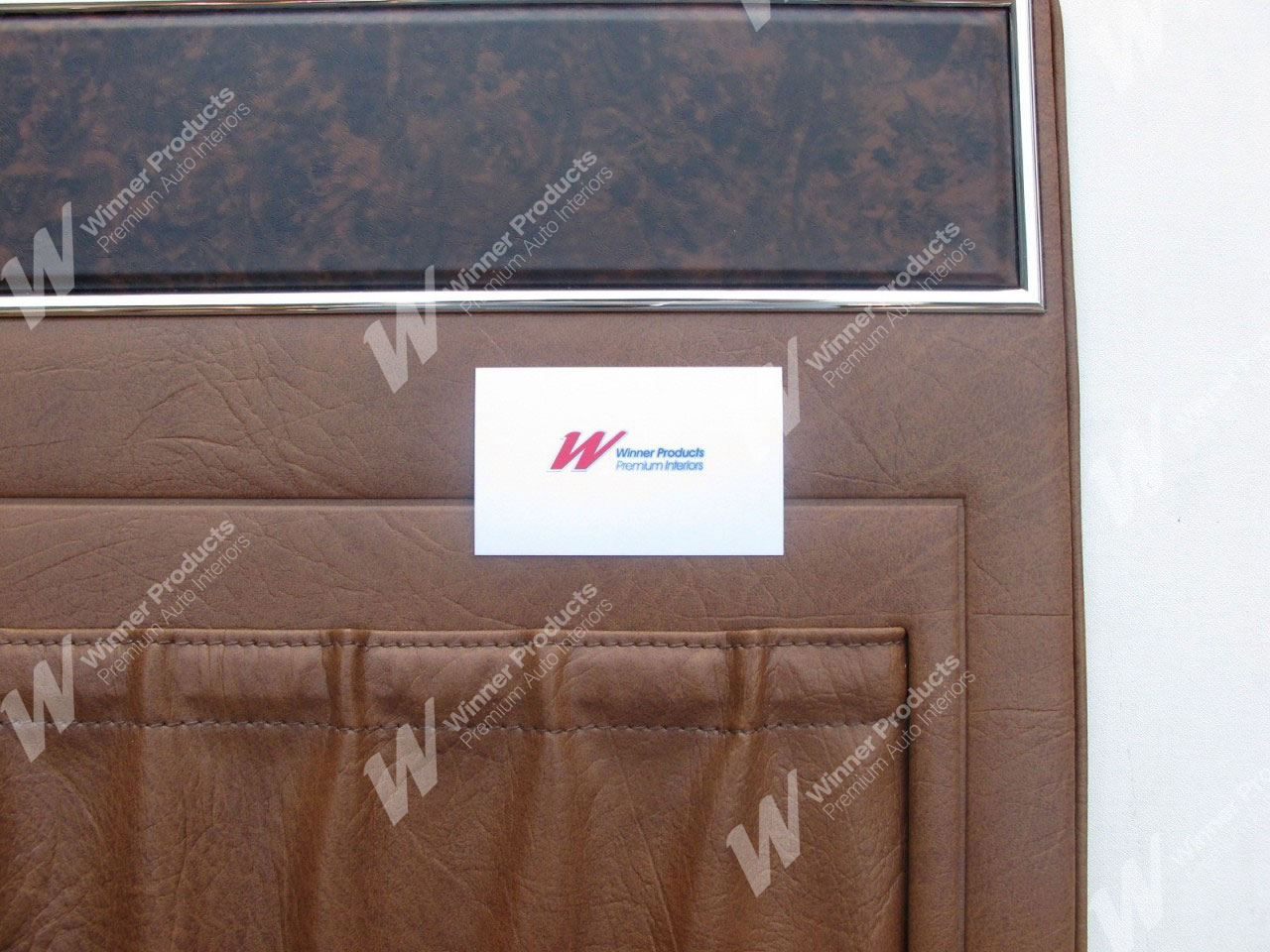 Holden Statesman HQ Statesman Deville 73-74 39M Chestnut Seat Back Boards (Image 2 of 2)