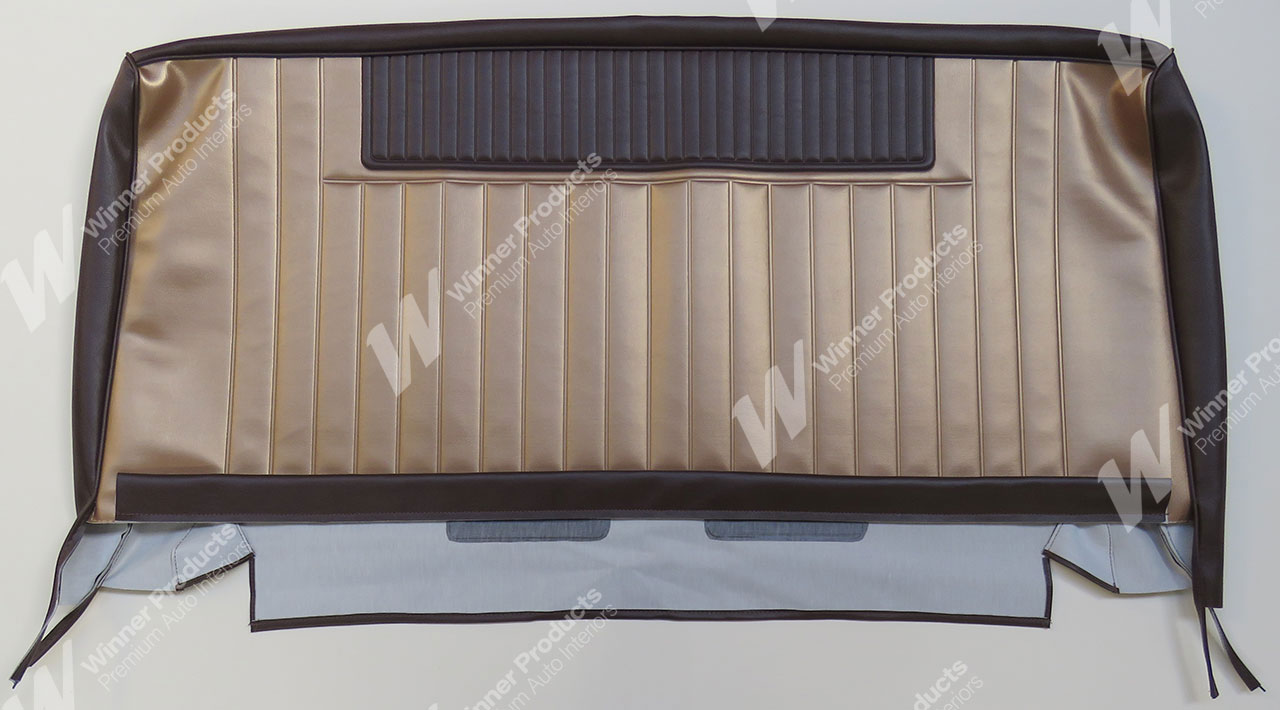 Holden Special EH Special Wagon C42 Aztec Gold & Jamboree Brown Seat Covers (Image 2 of 4)