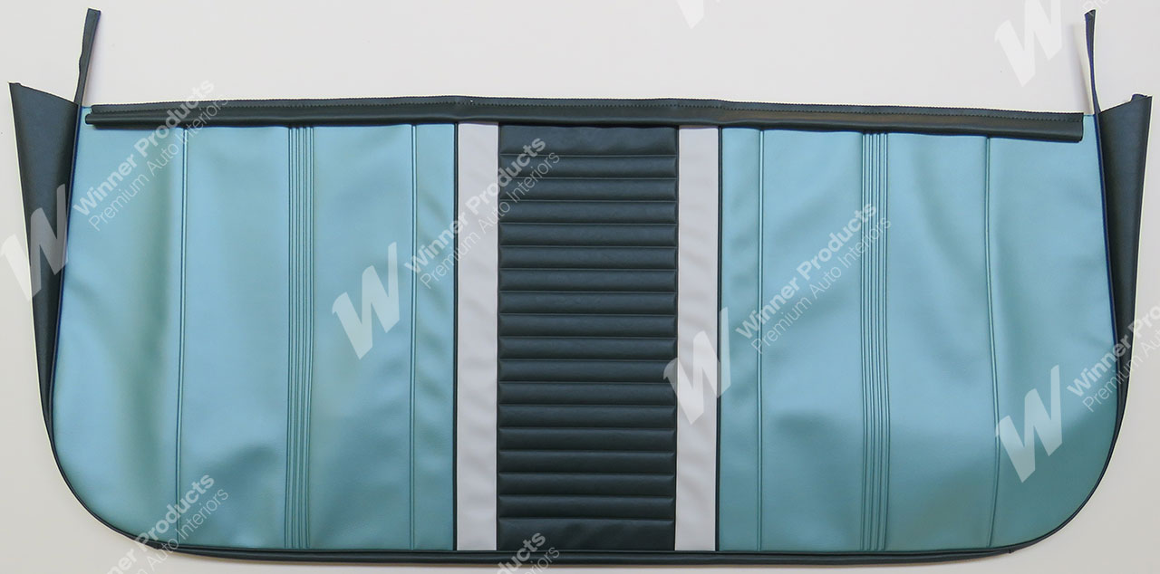 Holden Special EJ Special Sedan B14 Porcelain & Triton Green with Feathertop Grey Seat Covers (Image 3 of 4)