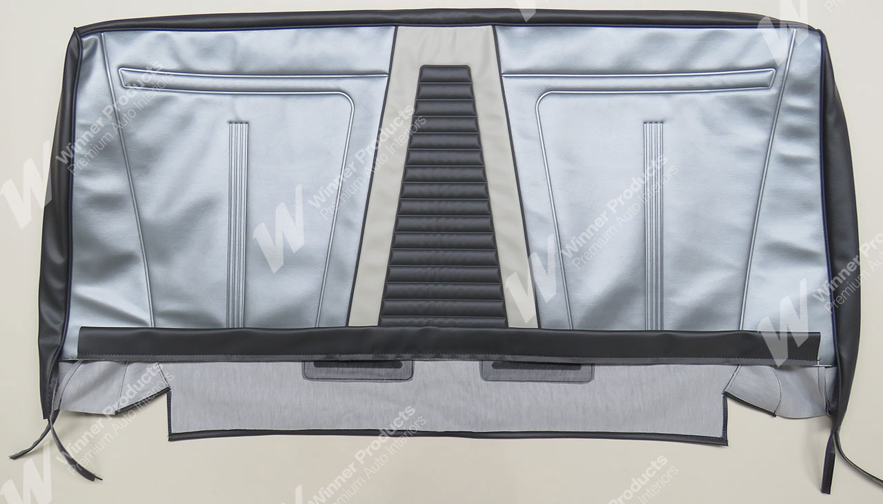 Holden Special EJ Special Sedan B17 Alligator & Elephant Grey with Feathertop Grey Seat Covers (Image 2 of 4)