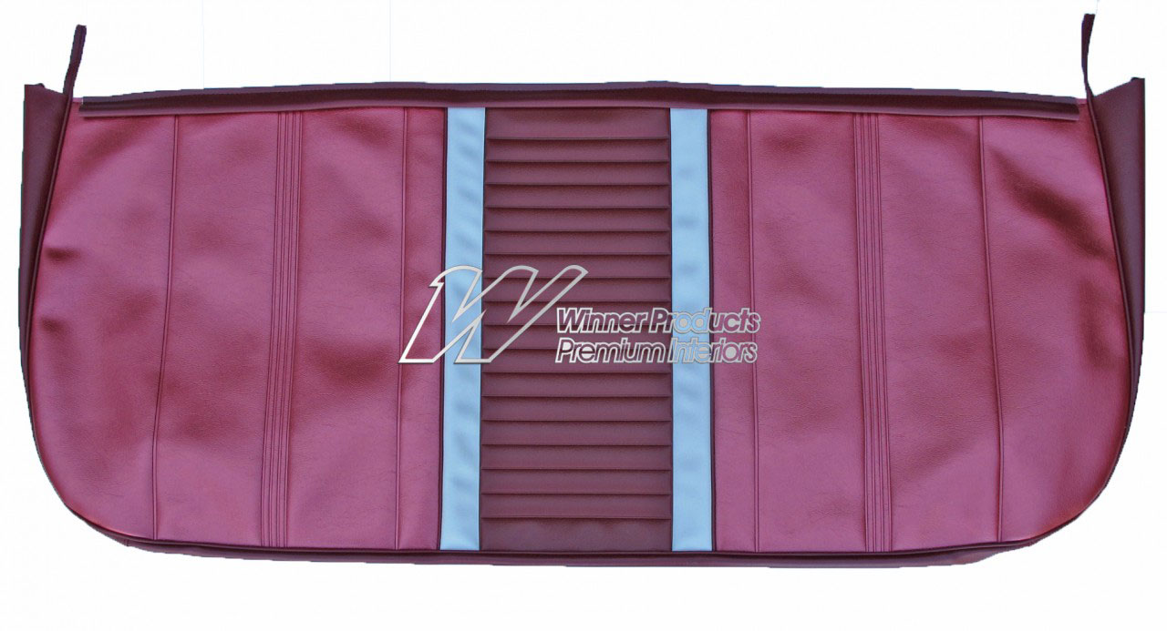 Holden Special EJ Special Wagon B18 Garnet & Bolero Red with Feathertop Grey Seat Covers (Image 2 of 3)