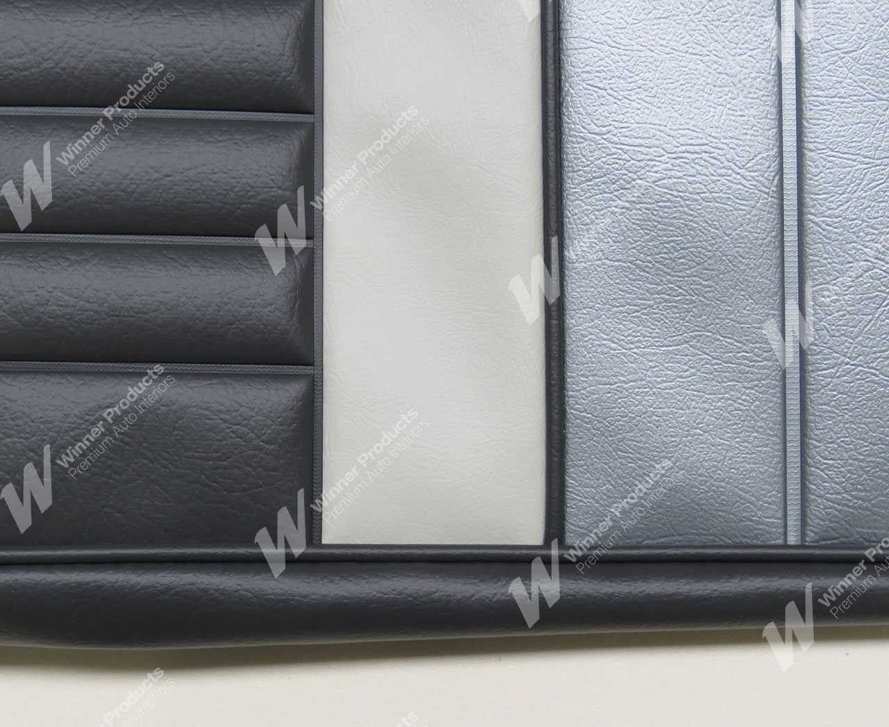 Holden Special EJ Special Wagon B25 Alligator & Elephant Grey  with Feathertop Grey Seat Covers (Image 4 of 4)