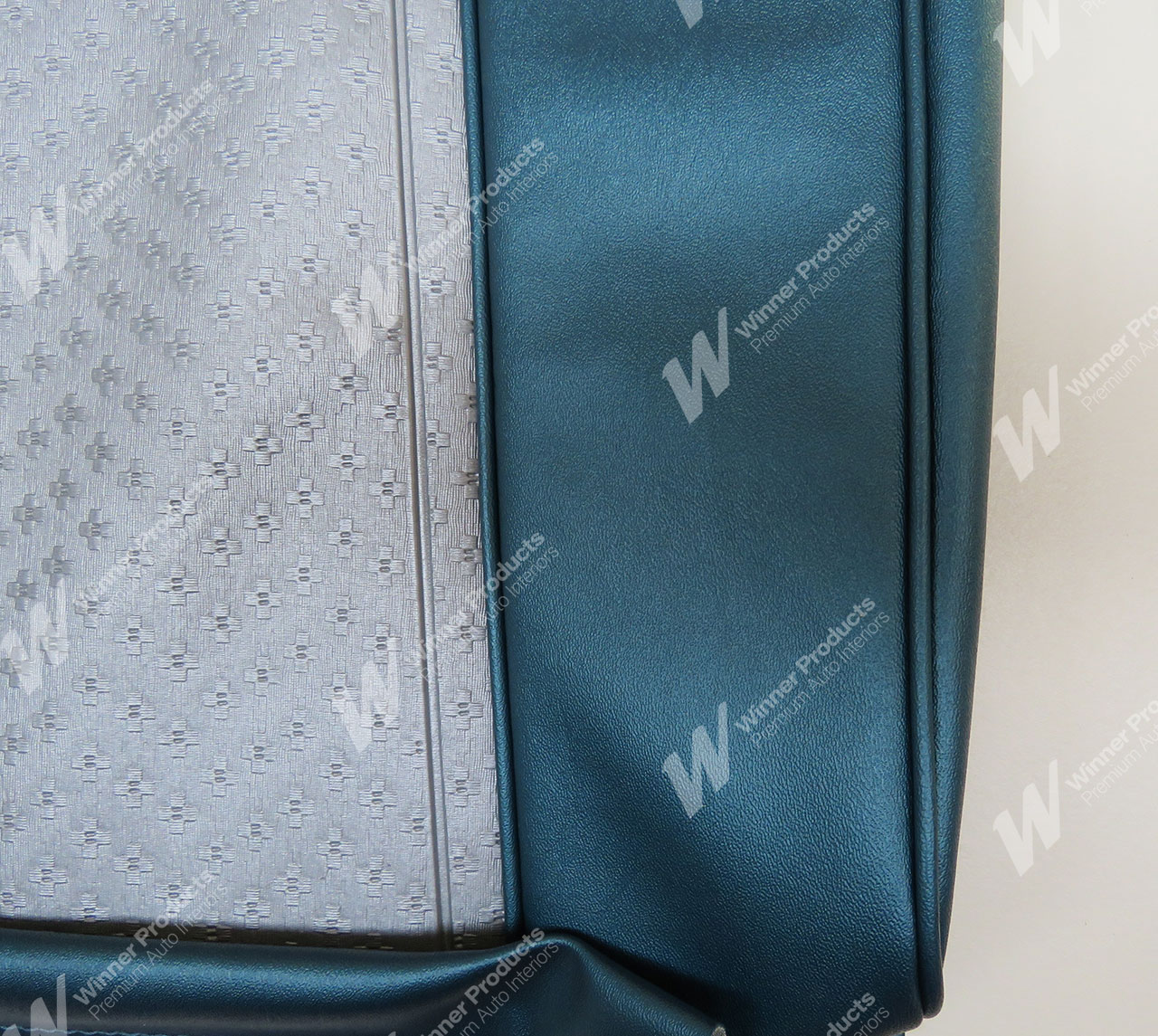 Holden Special EK Special Wagon 1051 Mosaic Turquoise & Athens Grey Seat Covers (Image 4 of 4)