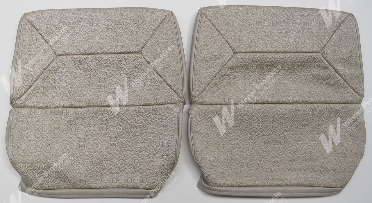 Holden Brougham HG Brougham Sedan 18M Sandalwood & Brocade Seat Covers (Image 2 of 4)