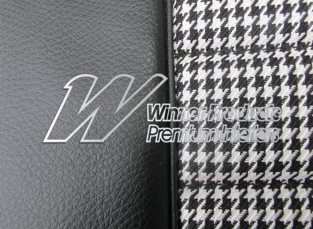 Holden Monaro HG Monaro GTS Coupe 10Y Black & Houndstooth Seat Covers (Image 1 of 5)