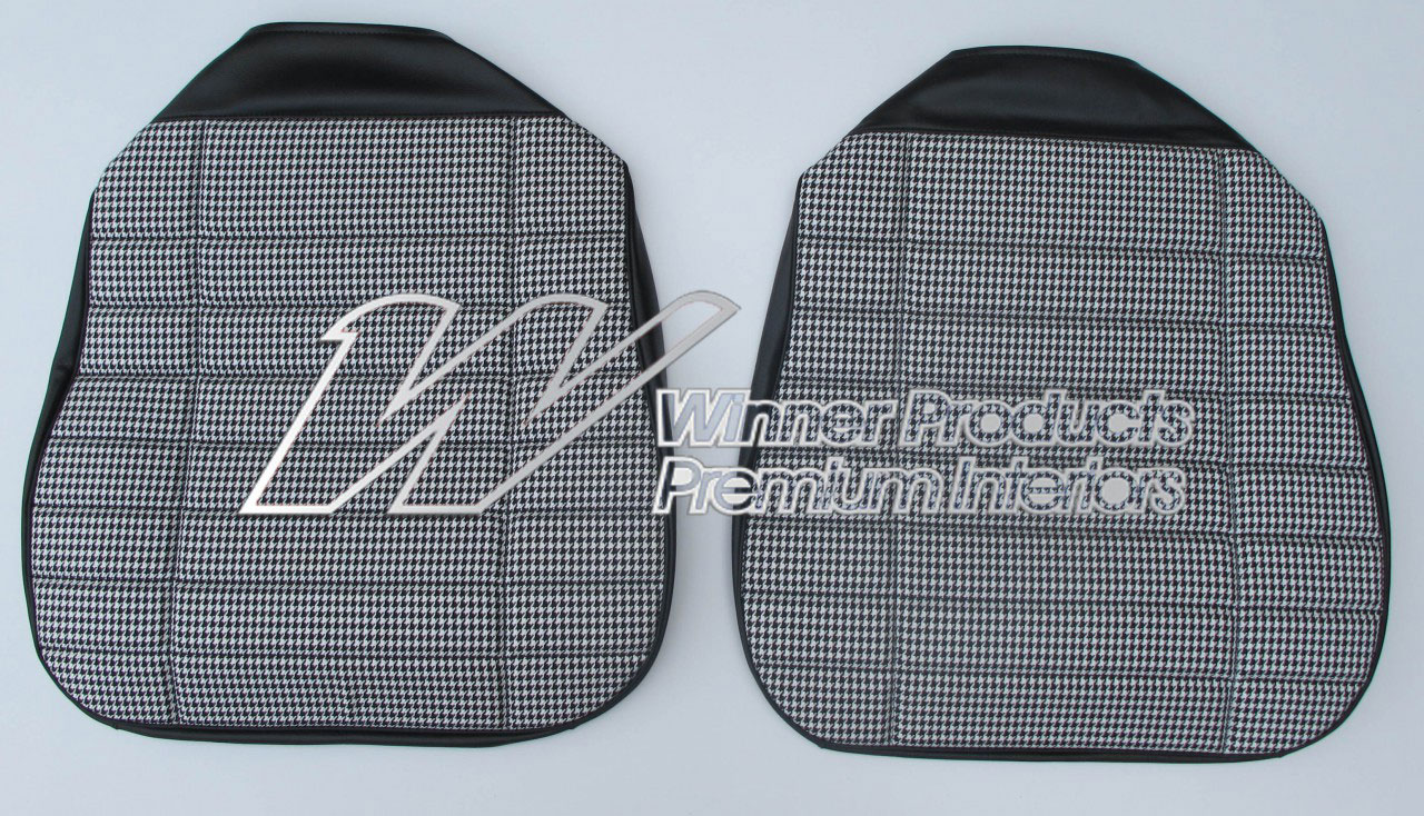Holden Monaro HG Monaro GTS Coupe 10Y Black & Houndstooth Seat Covers (Image 4 of 5)