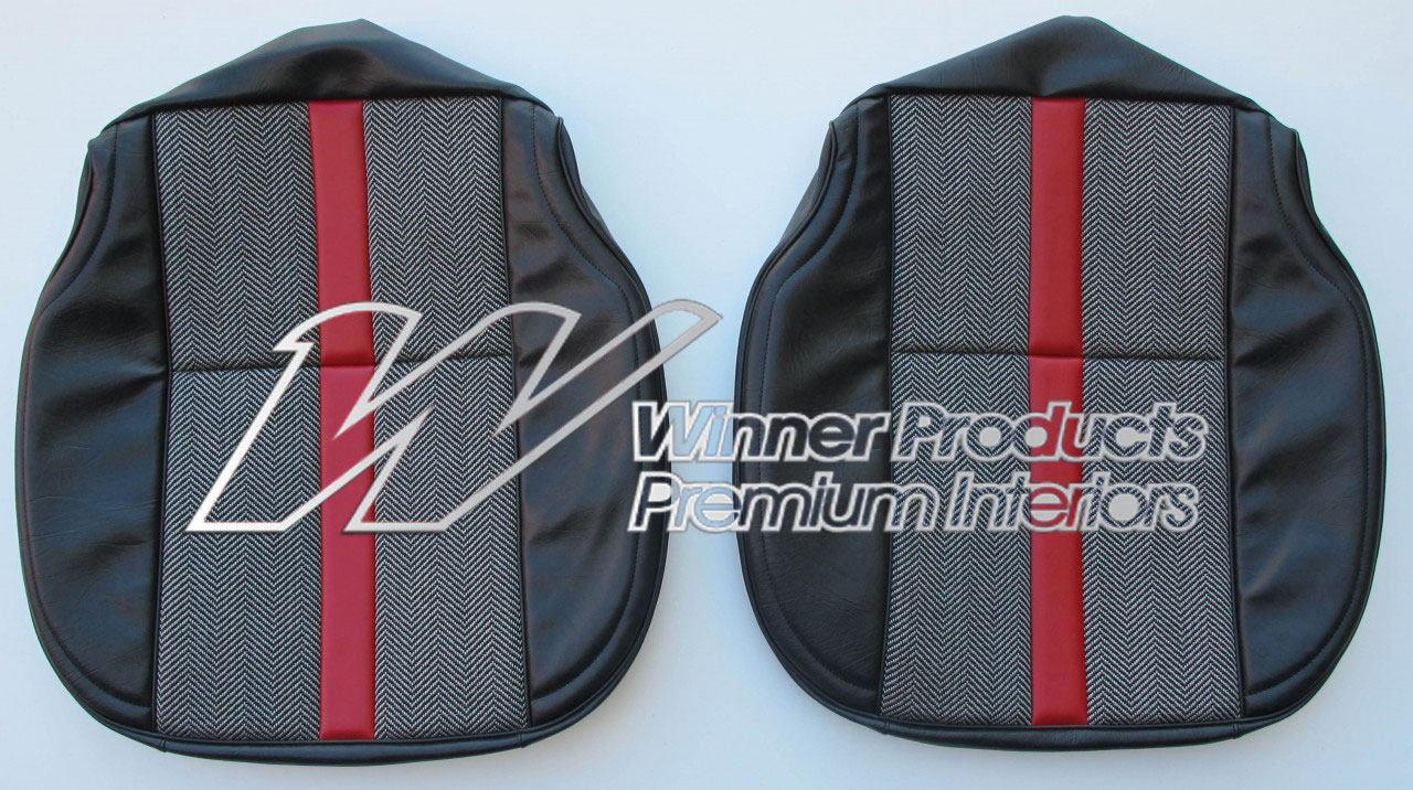 Holden Monaro HJ Monaro GTS Coupe 18X Slate & Stripe Seat Covers (Image 4 of 5)